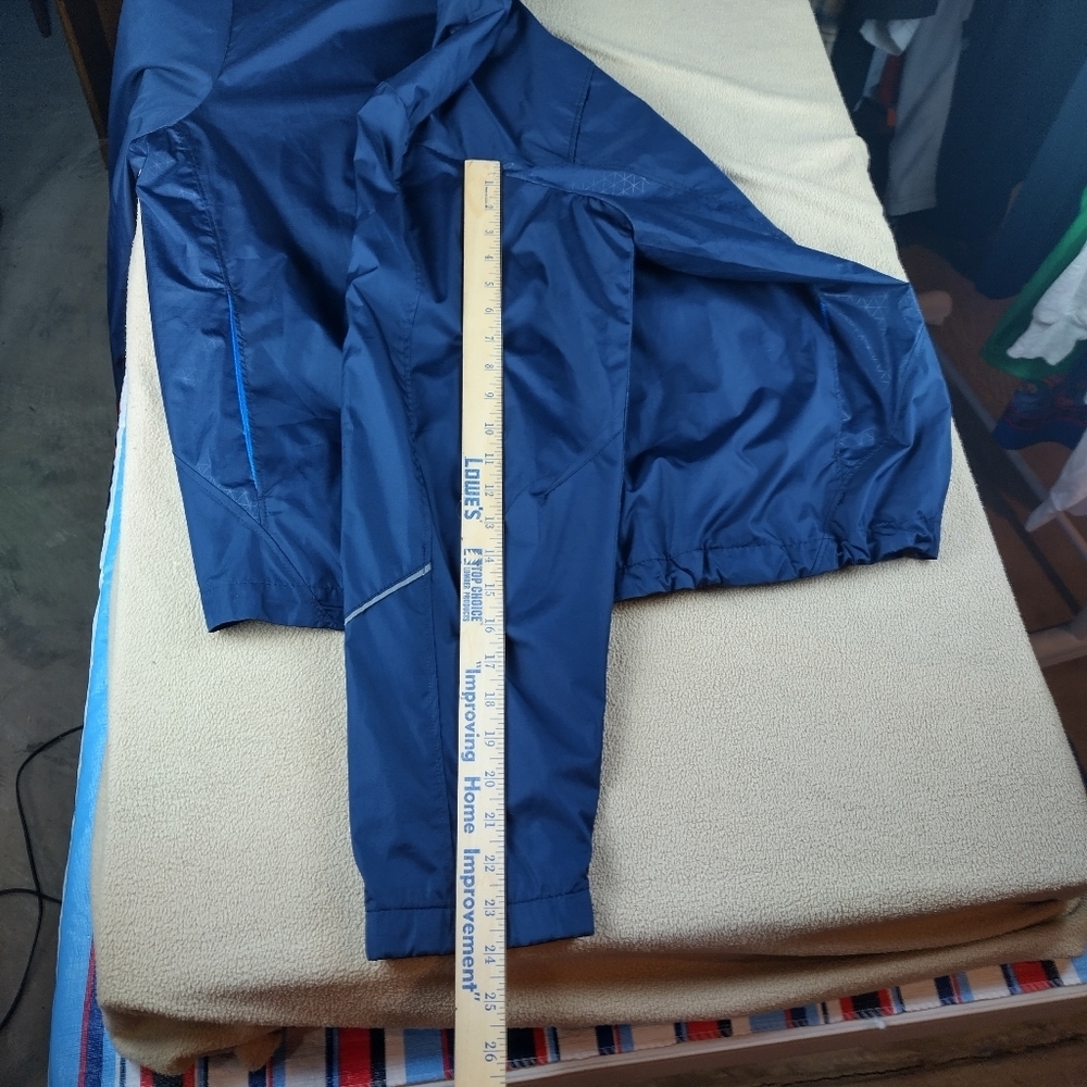 VTG Starter Men’s Large Jacket Windbreaker Blue Mesh Lined Lightweight Full Zip - Picture 10 of 10